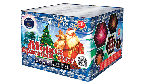  Батарея салютов Мороз Красный Нос  в Качканаре