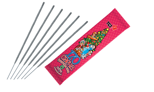  Бенгальские свечи 6 шт 170 мм в пакете  в Качканаре