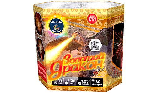  Батарея салютов Золотой дракон  в Качканаре